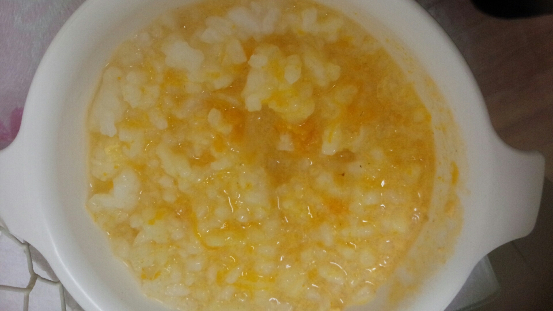 離乳食中期 かぼちゃと卵のお粥 レシピ 作り方 By たくみ905 楽天レシピ 離乳食中期 かぼちゃと卵のお粥 レシピ 作り方 By たくみ905 楽天レシピ