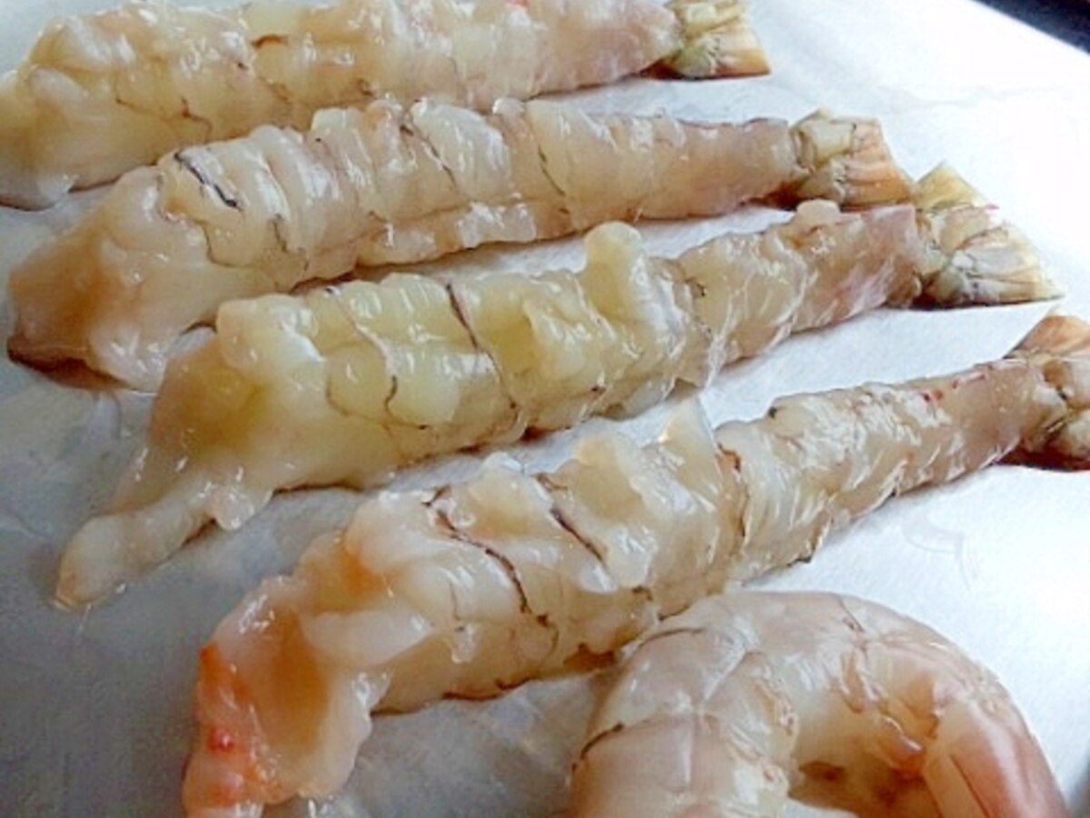 まっすぐピン 天ぷら エビフライの海老の下処理 レシピ 作り方 By Cabon 楽天レシピ まっすぐピン 天ぷら エビフライの海老の下処理 レシピ 作り方 By Cabon 楽天レシピ