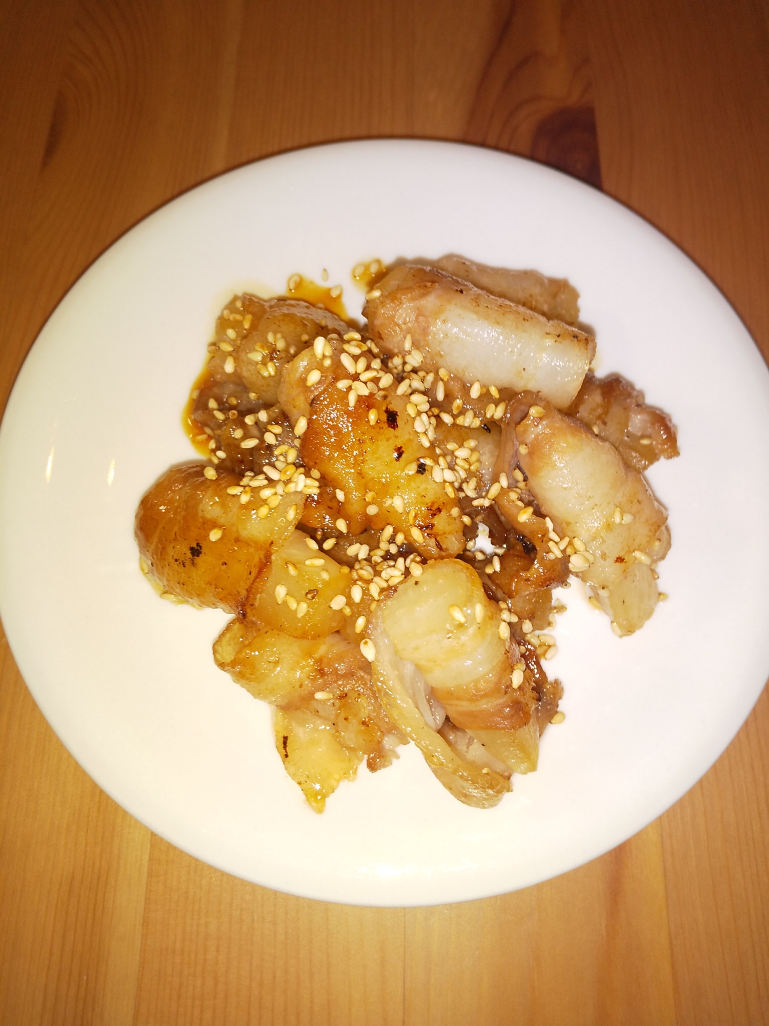 豚バラ大根巻き