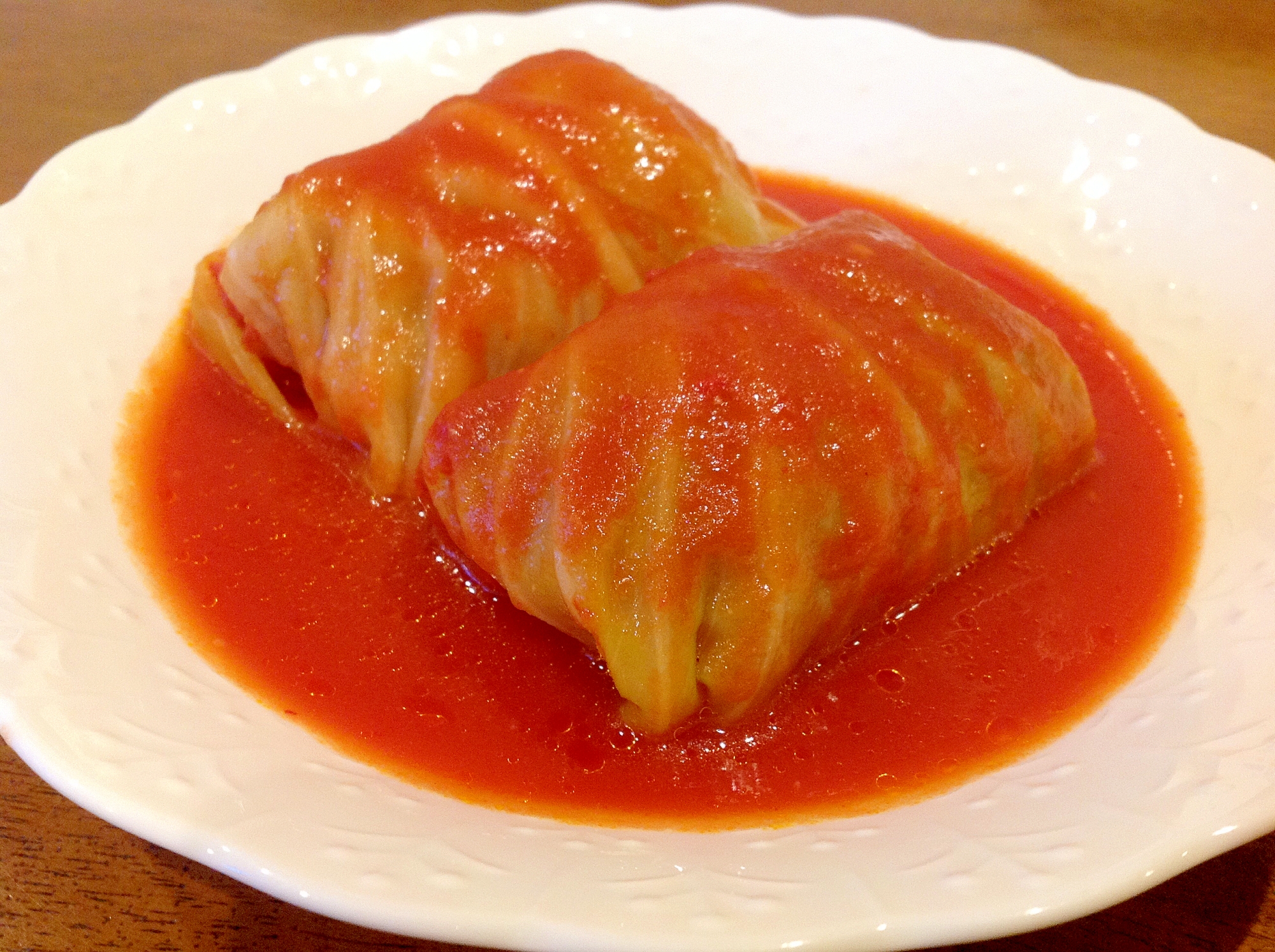 リコピンたっぷり!ロールキャベツ