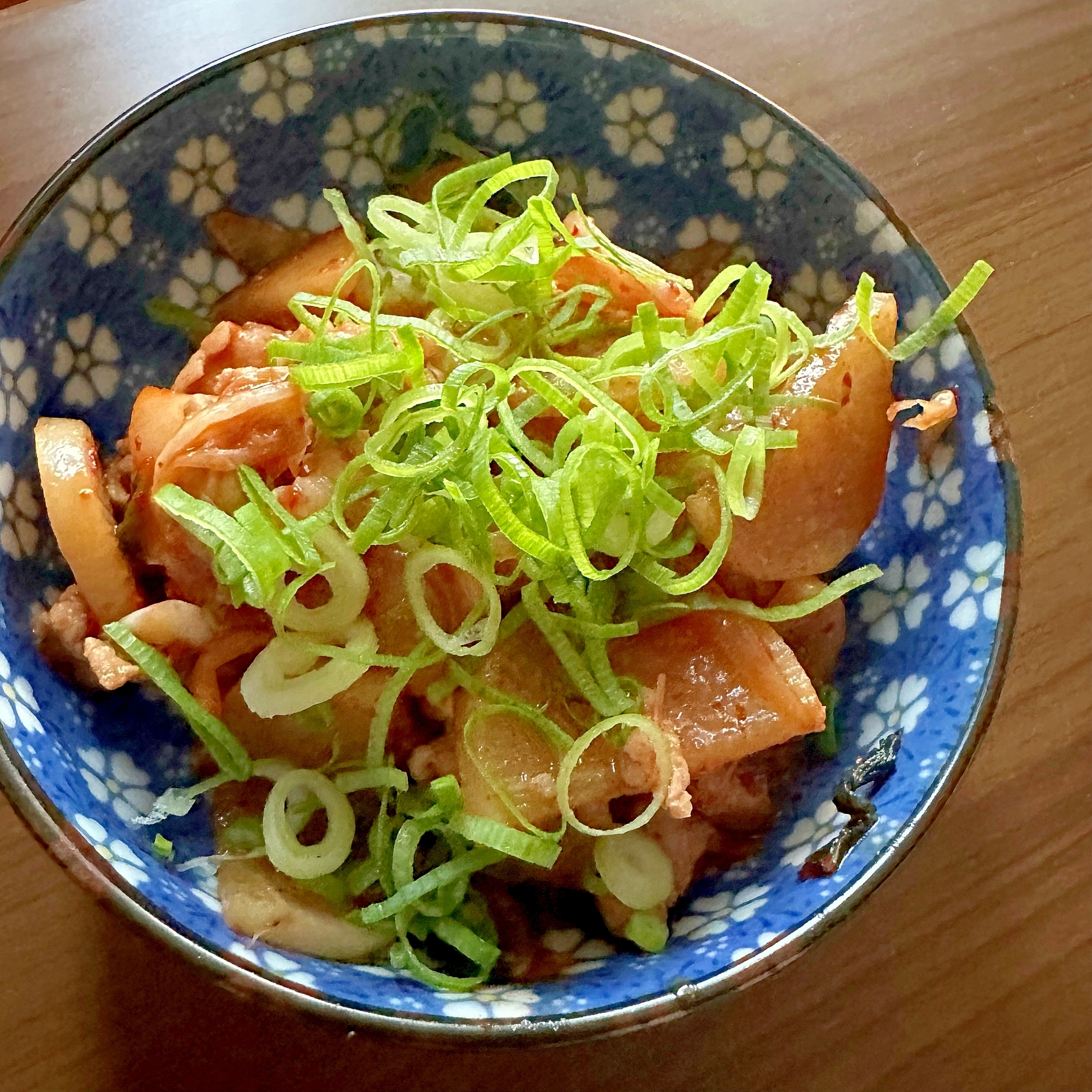 豚キムチ大根☆ねぎたっぷり★。.*・'☆