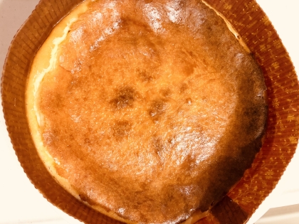 米粉でつくる★バスク風チーズケーキ