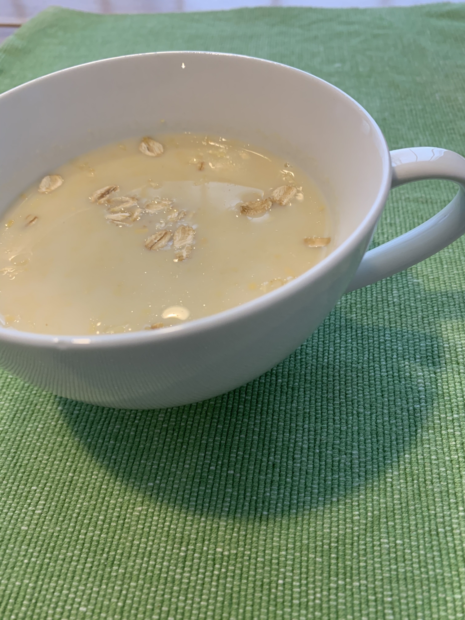 軽量いらずで簡単!豆乳コーンスープ
