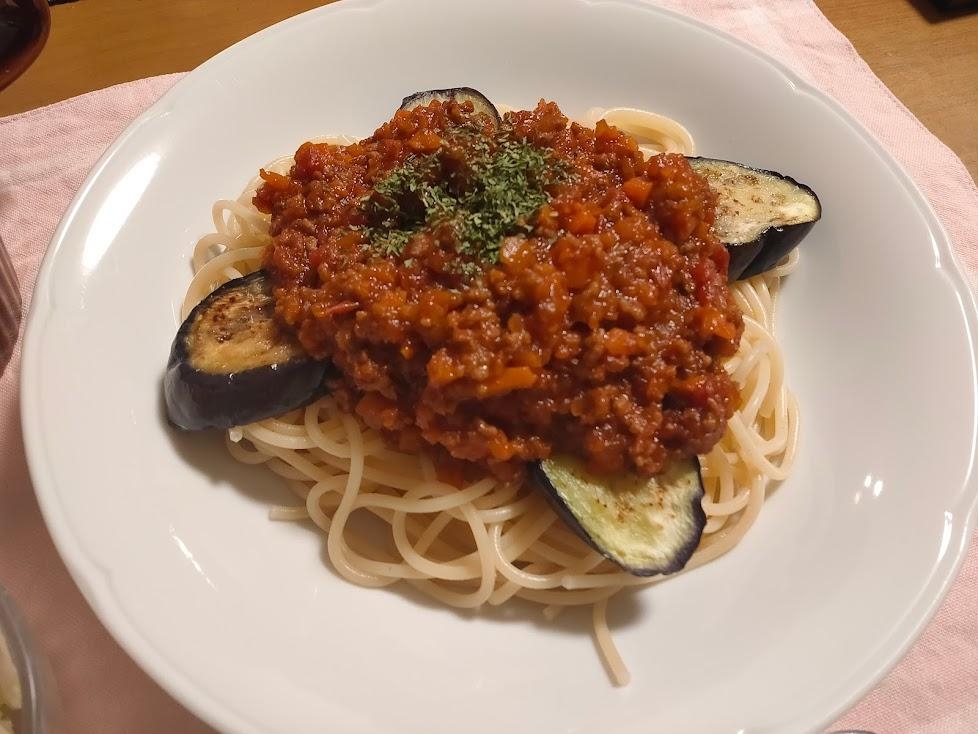 野菜たくさん♡ミートソースパスタ