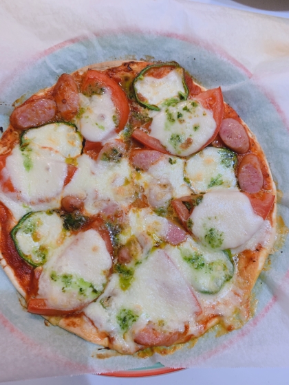 おウチで簡単！美味しいミックスピザ