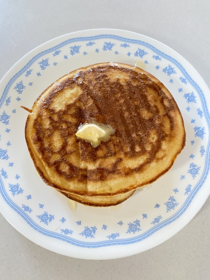 苦くないよ◎重曹ホットケーキ