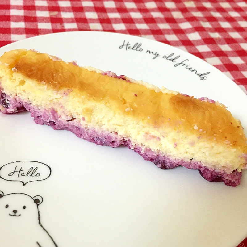 ブルーベリーのチーズケーキ☆