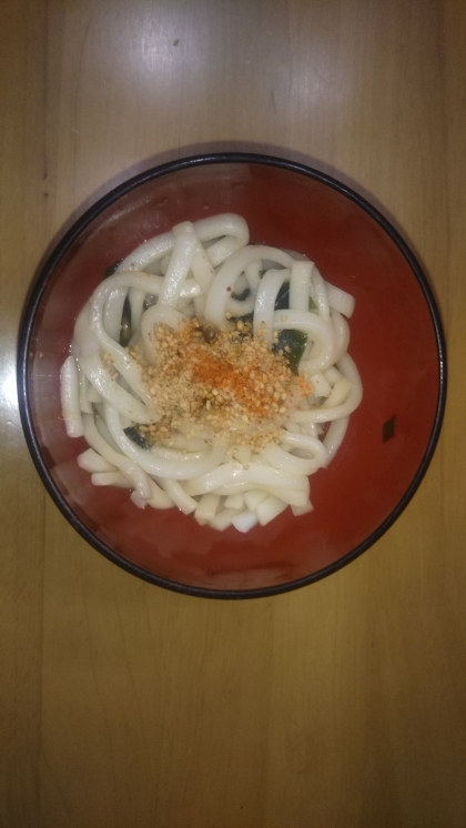 シンプル♪シンプル♪麺つゆ素うどん☻