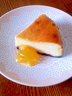 みかんのチーズケーキ