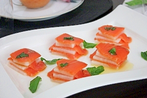 簡単 スモークサーモンと大根のミルフィーユ レシピ 作り方 By Tibitomosan 楽天レシピ 簡単 スモークサーモンと大根のミルフィーユ レシピ 作り方 By Tibitomosan 楽天レシピ