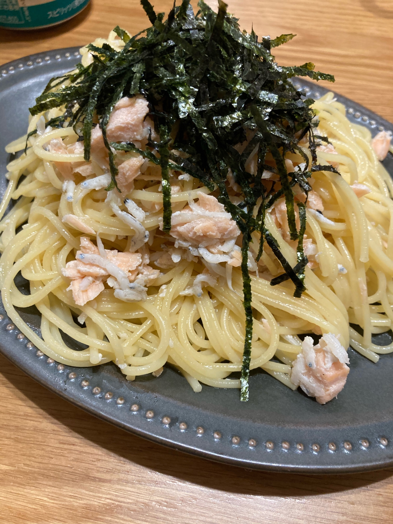しらすとサーモンの和風パスタ レシピ 作り方 By 酢モツ 楽天レシピ