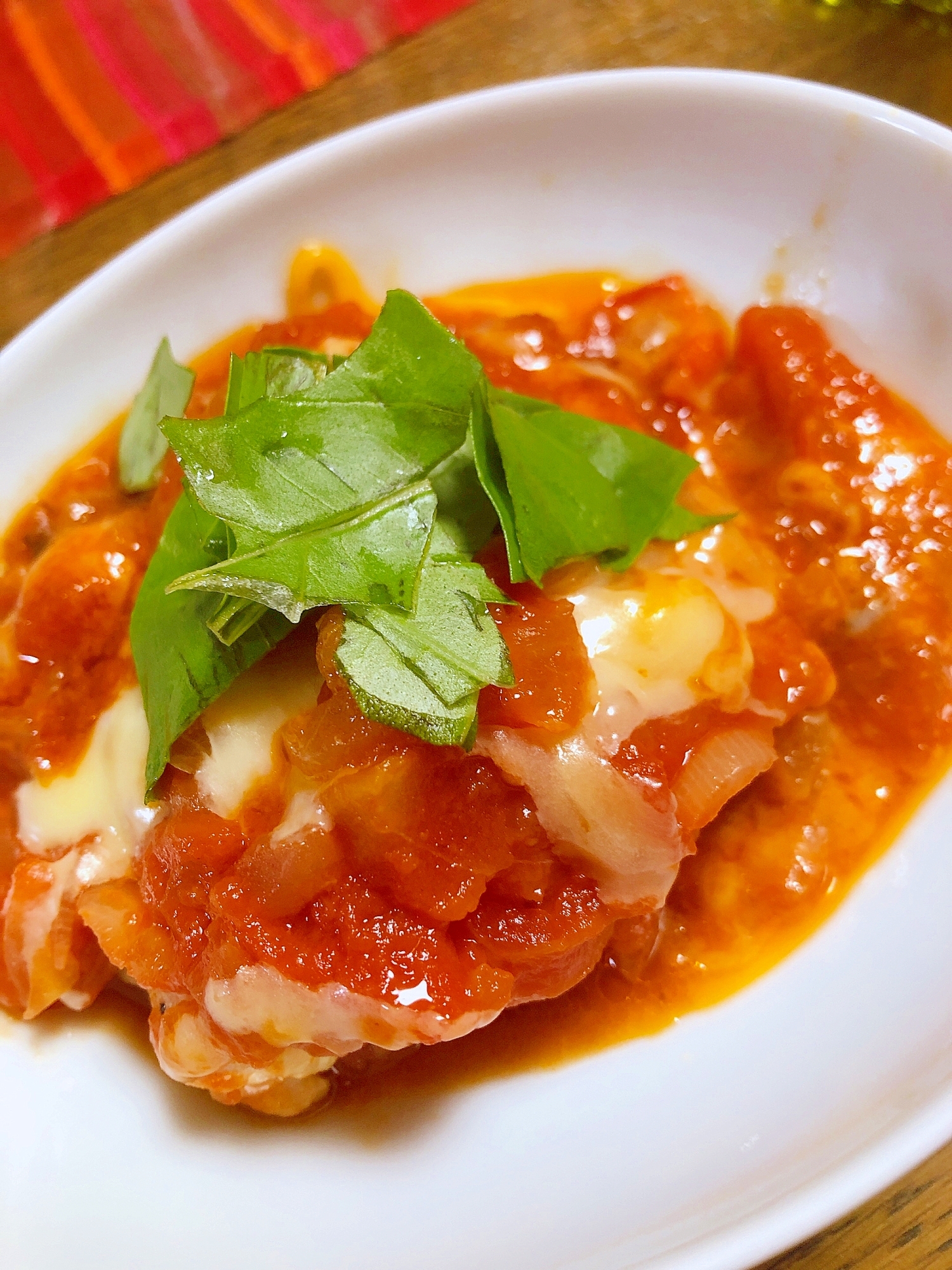 鶏むね肉のトマトチーズ焼き 我が家で人気 レシピ 作り方 By すなち 楽天レシピ