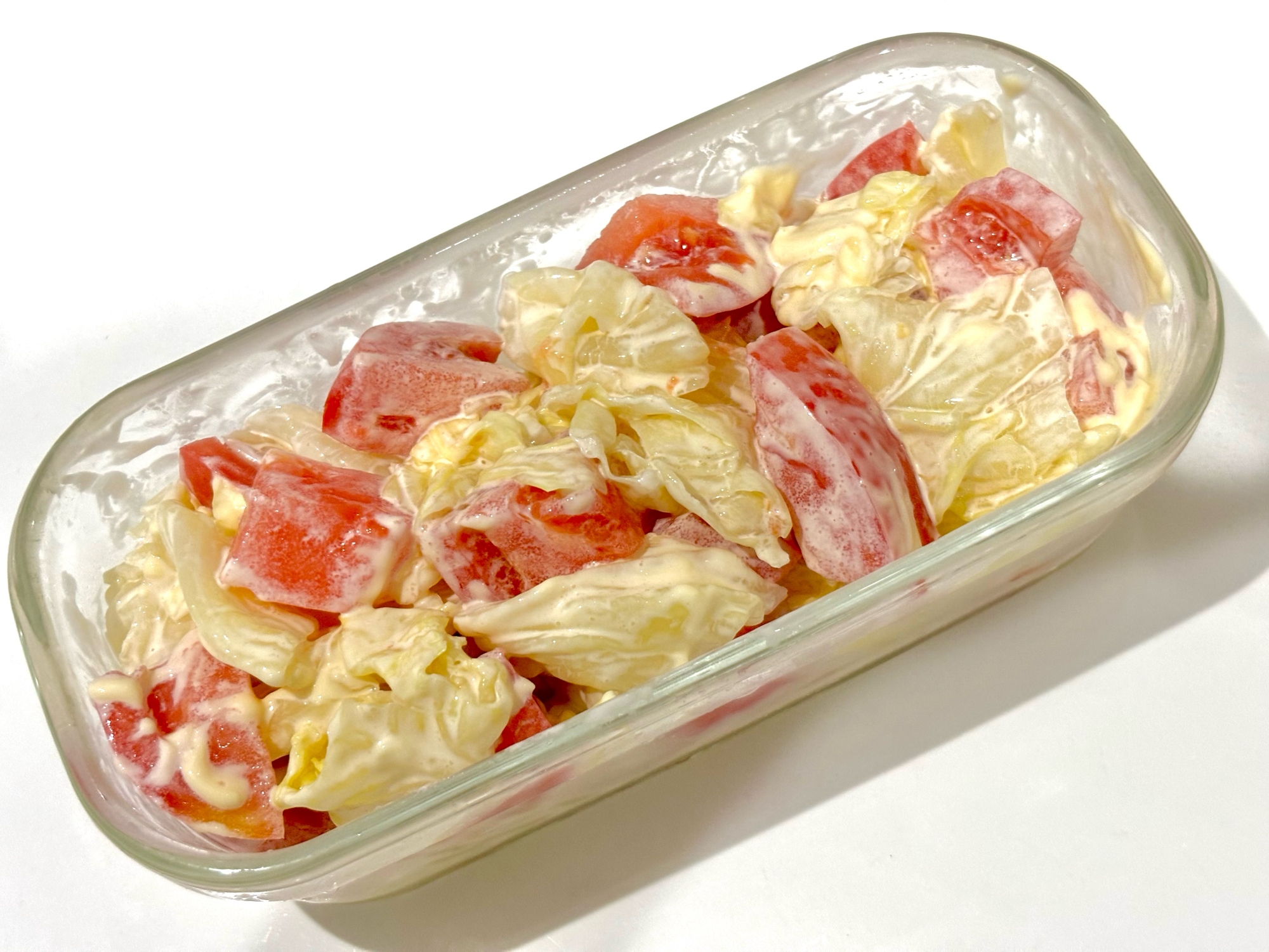 キャベツ&トマト レモンマヨネーズでサッパリ☆