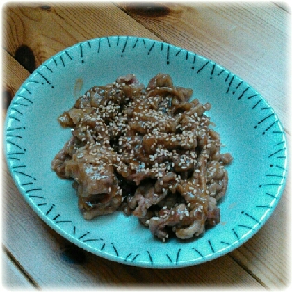 切り落とし肉で作りました。
子ども受けしますね♪しっかりした甘辛でとっても美味しかったです♡
お弁当にも入れました。
ご馳走さま(*^^*)