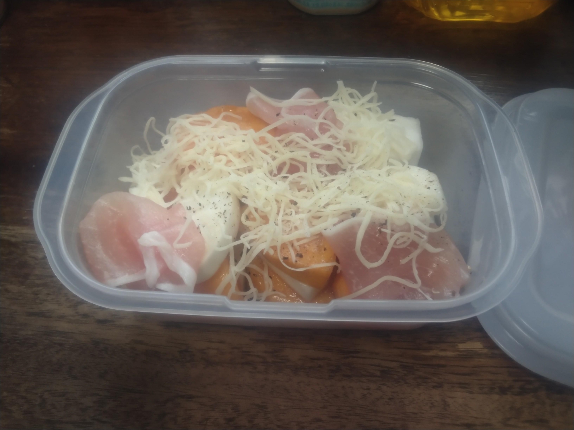 柿と蕪のサラダみたいなやつ