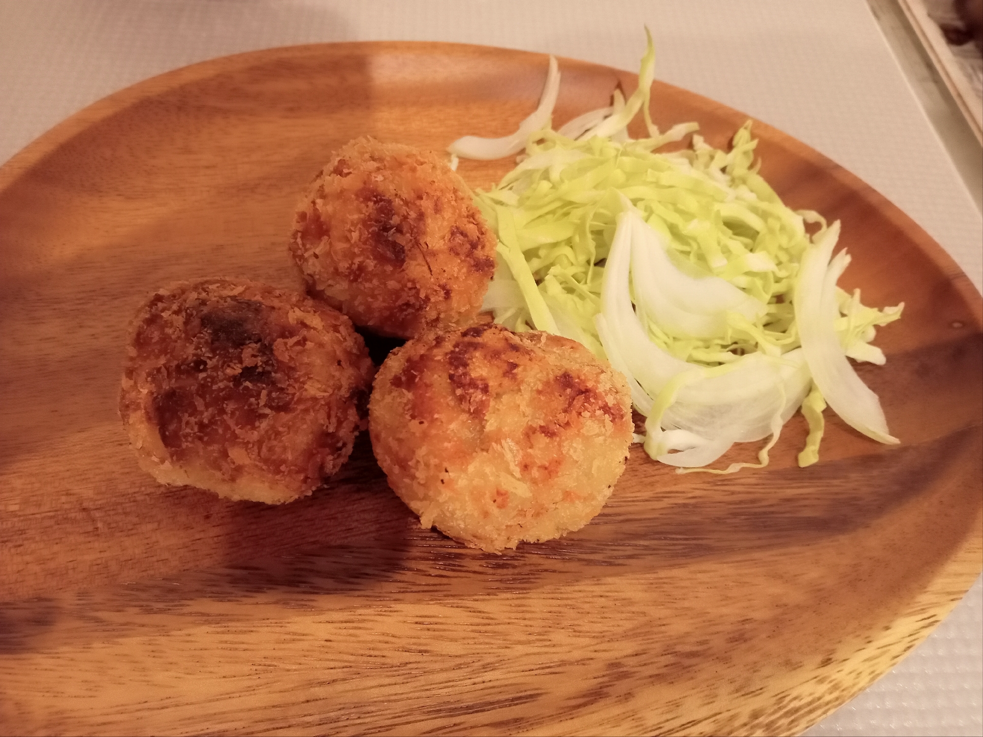 ヘルシー!じゃがいもの味噌クリームコロッケ