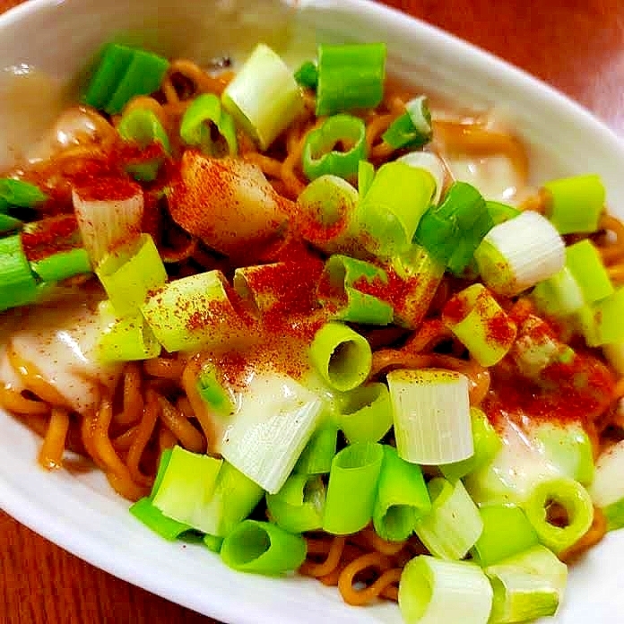 ●ランチに♪簡単!モントレージャック焼きそば★葱増