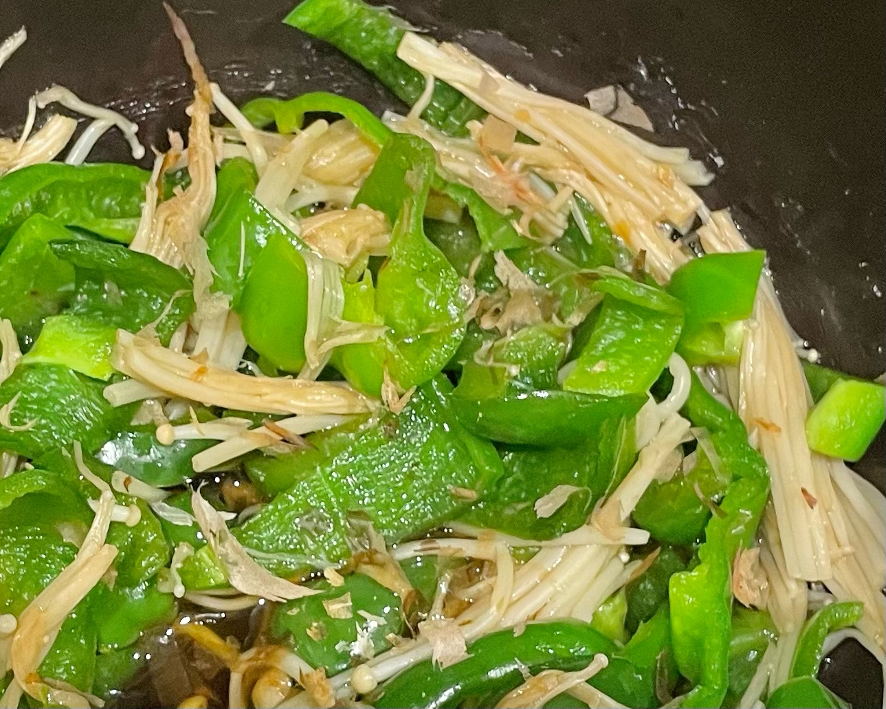 レンジで☆ピーマンとえのきの和風おかず