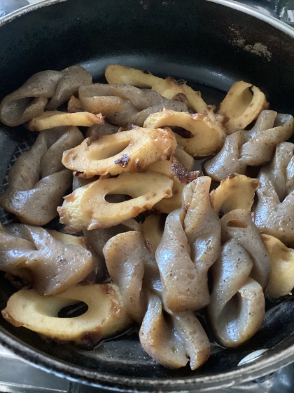 ちくわとこんにゃくの★煮物