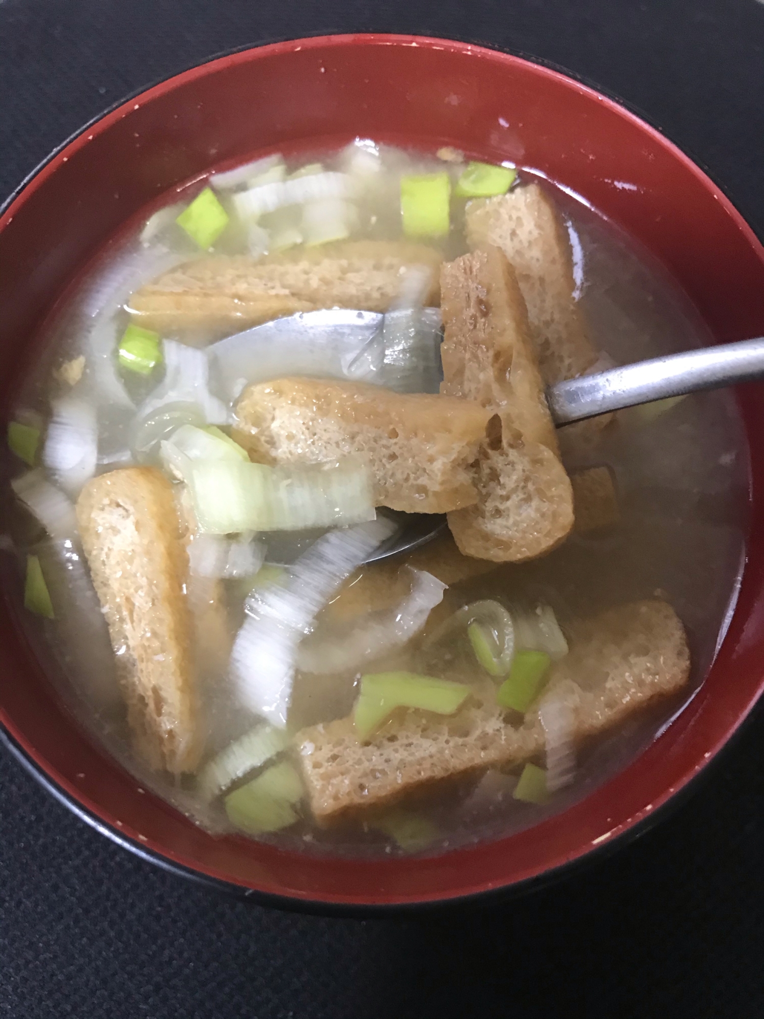 鍋いらずの即席味噌汁！いつもの味噌で簡単♪