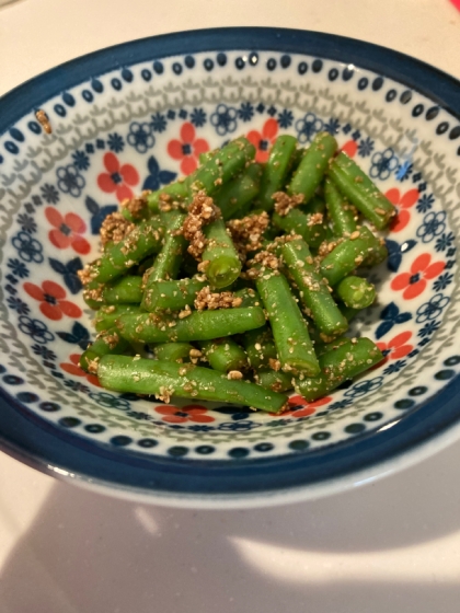 シンプルな味付けが1番美味しいですね！
胡麻和えは毎度これにします！
ありがとうございました(^^)