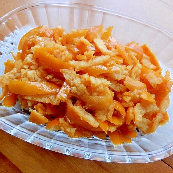 ６分！？ミカンの皮で❤大雑把でも美味しいスイーツ♪
