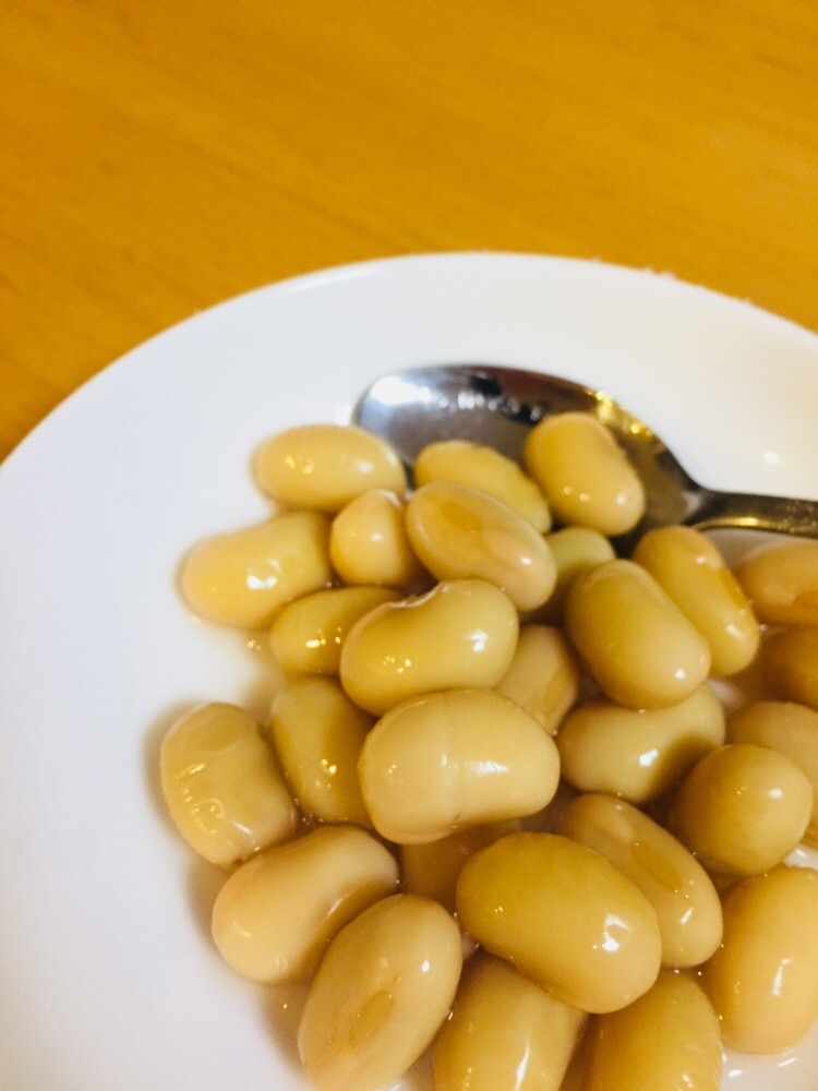 シャトルシェフ使用、ふっくら大豆の水煮
