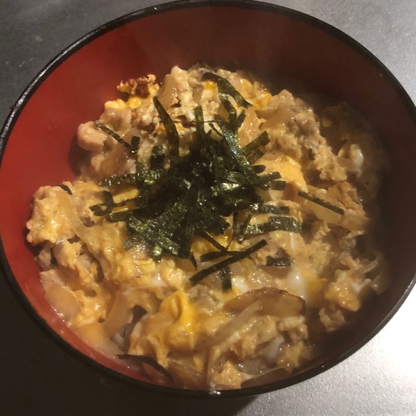 一人暮らし用 簡単 親子丼 レシピ 作り方 By 一人暮らし男 楽天レシピ 一人暮らし用 簡単 親子丼 レシピ 作り方 By 一人暮らし男 楽天レシピ