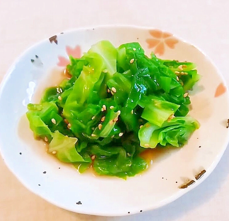 春キャベツの酢の物