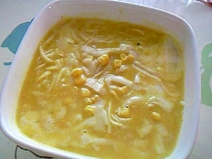 レンジ調理！スープ素麺＋＋