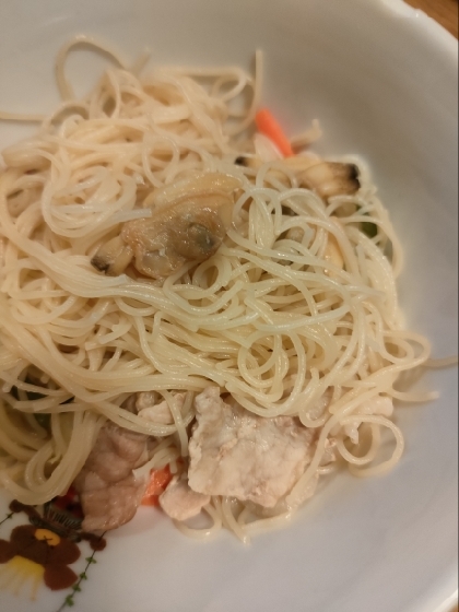 あさりの焼きビーフン