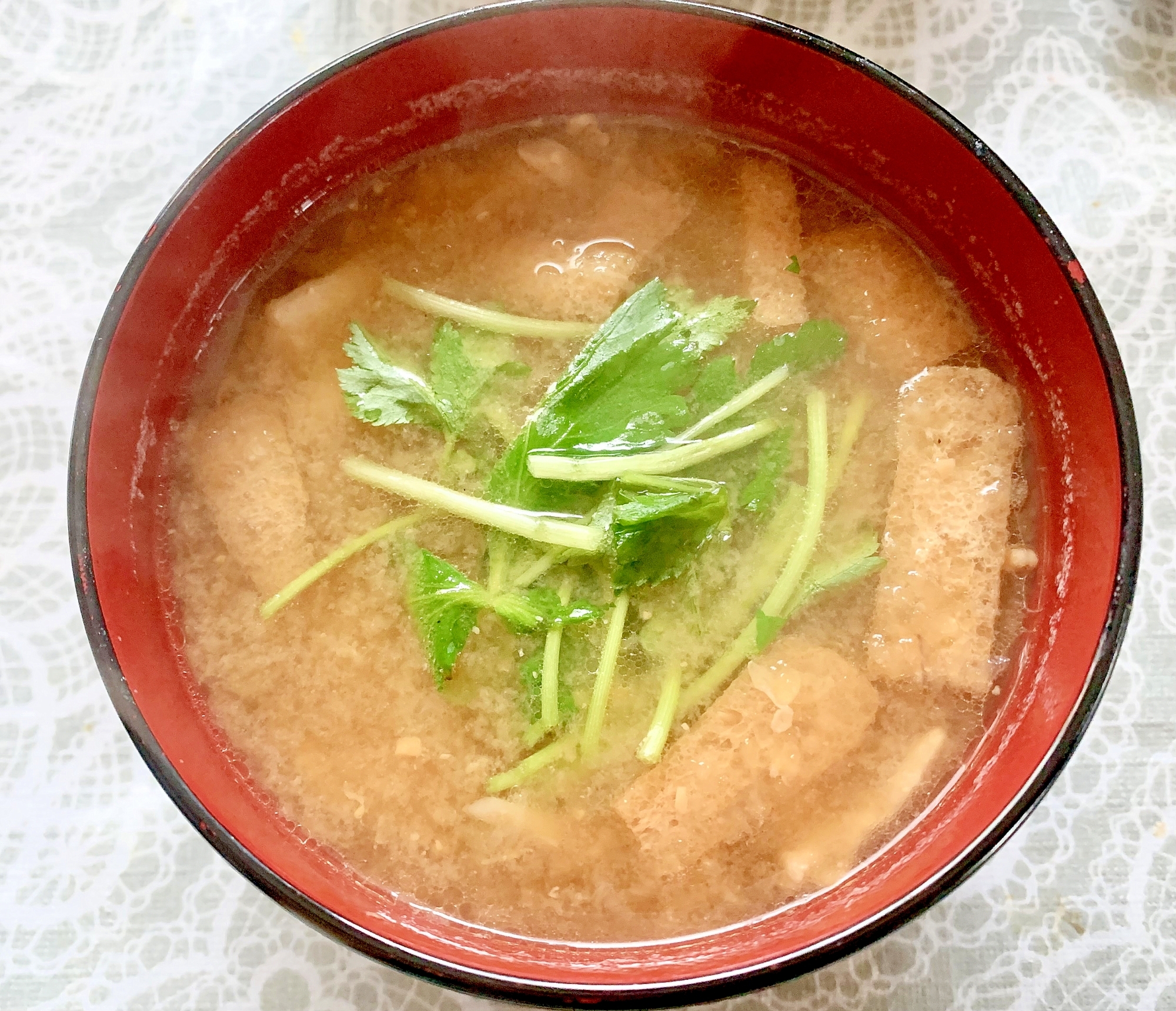 胃に優しい！大根おろし味噌汁