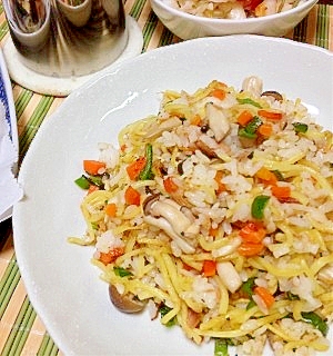 そばメシじゃないっ そばピラフなんだっっ レシピ 作り方 By Johnny Bean 楽天レシピ