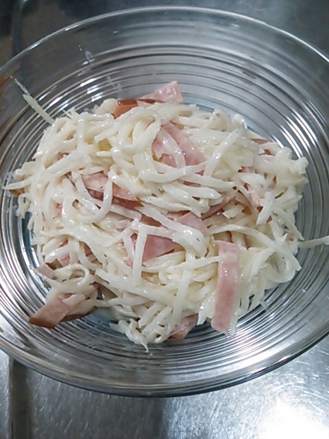 困った時の時短レシピ 大根ハムサラダ レシピ 作り方 By Yuikimi5127 楽天レシピ
