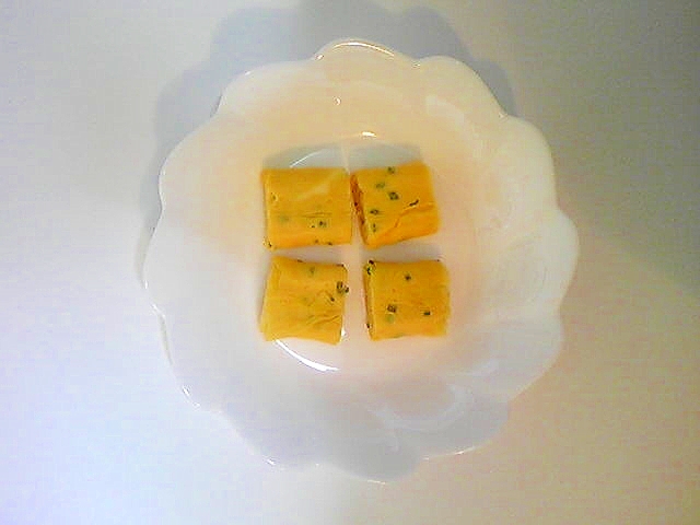お弁当向きの卵焼き