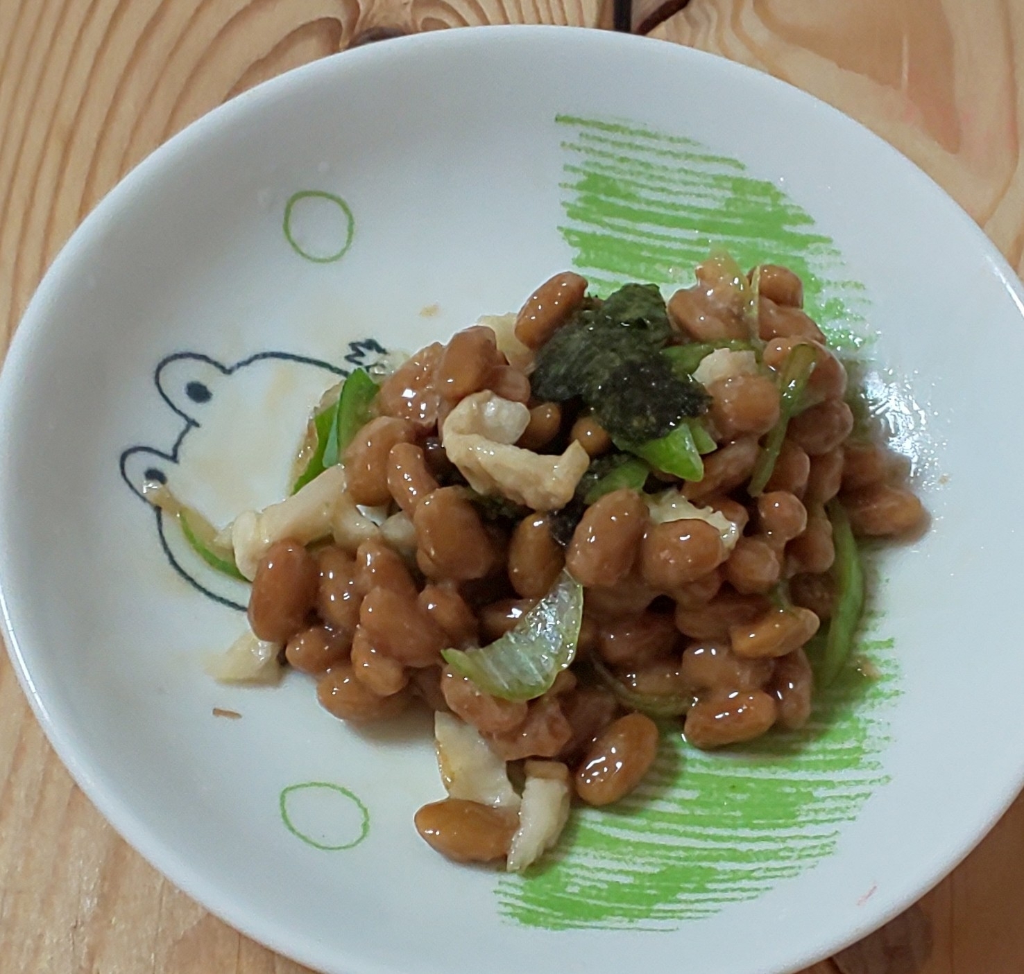 納豆☆ねぎ☆切り干し大根☆焼きのり和え