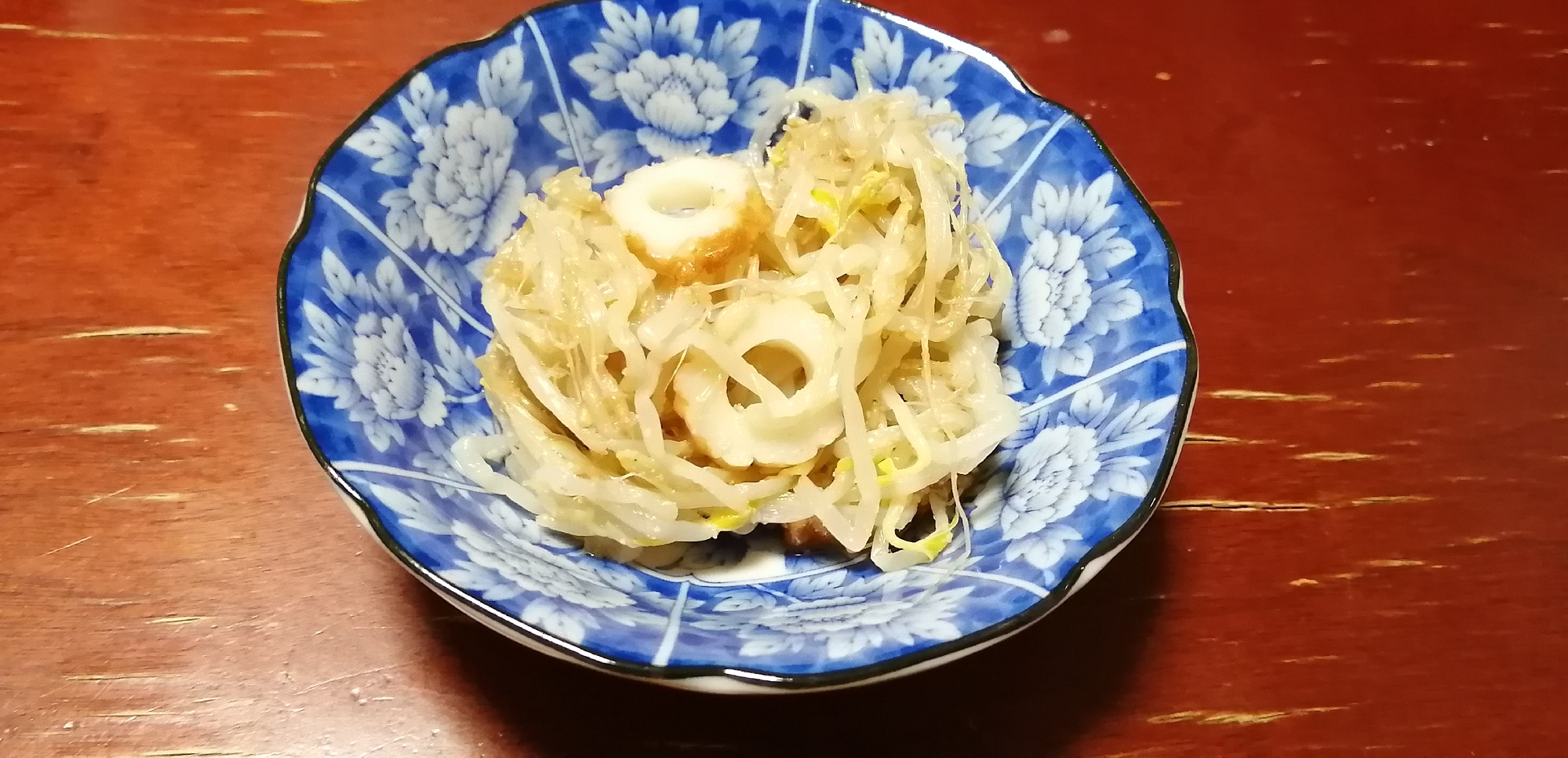 あっさりモヤシの酢の物！