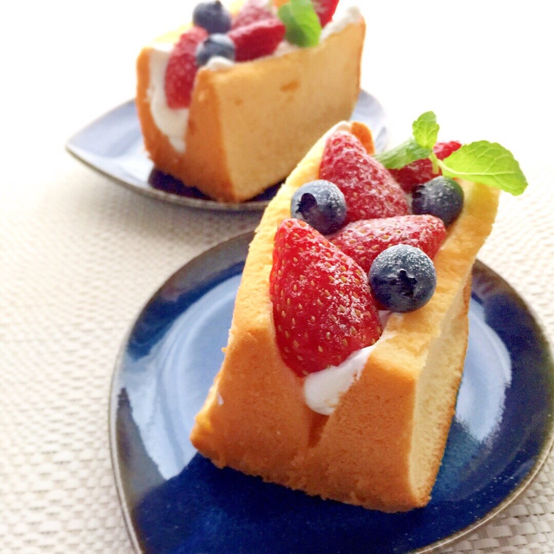 いちごのシフォンサンド レシピ 作り方 By 藍沢さち 楽天レシピ