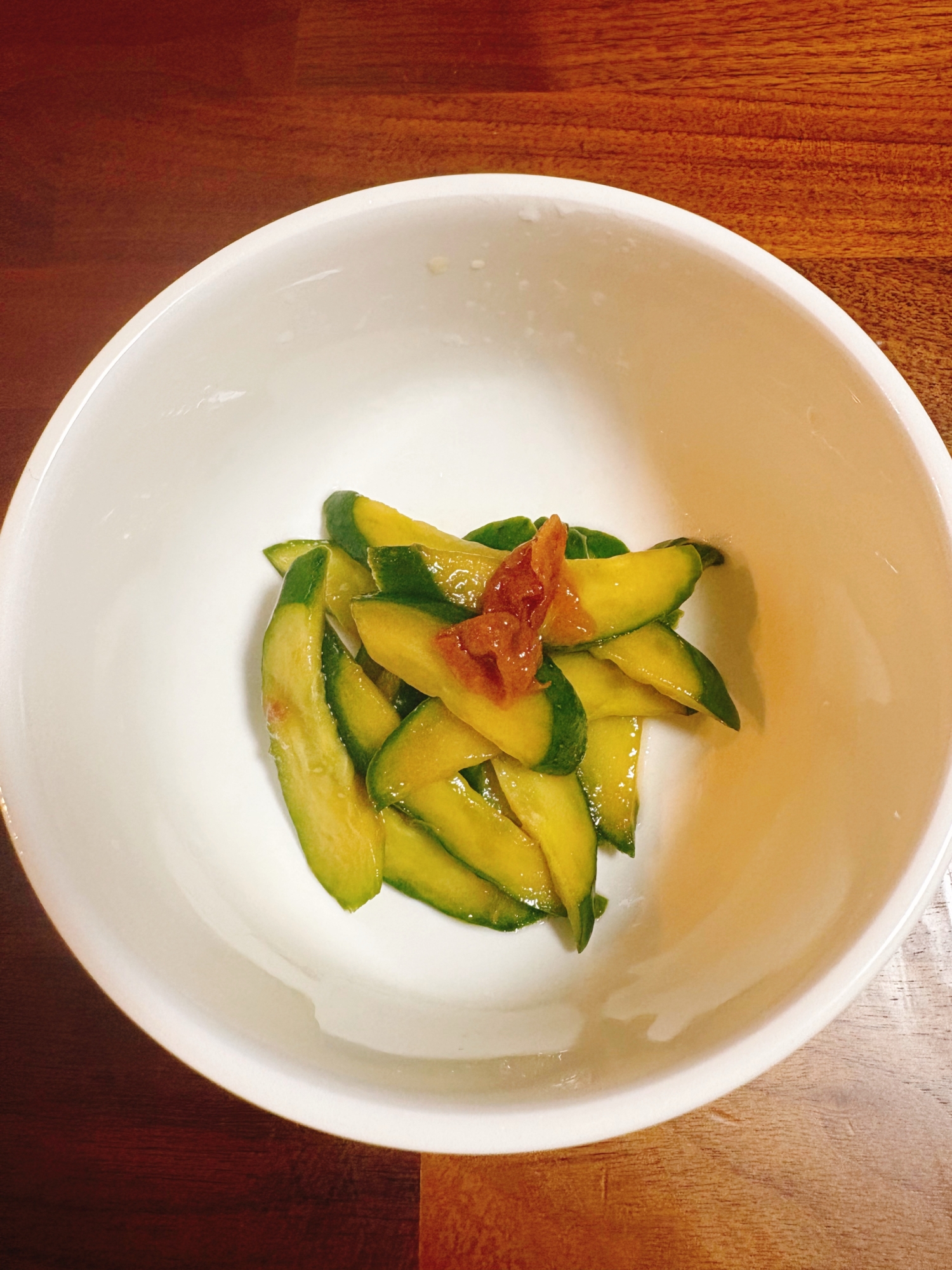 さっぱり梅きゅうり