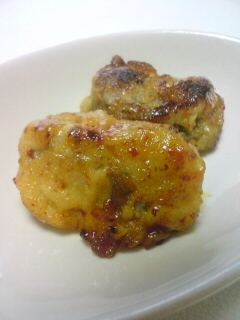 ヤンニョムのジャガイモ肉巻き