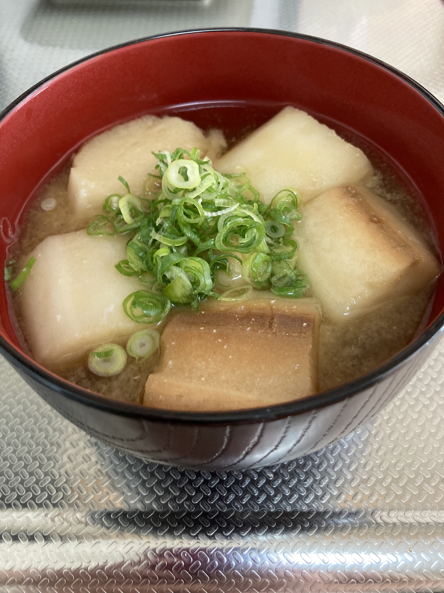 麩の味噌汁