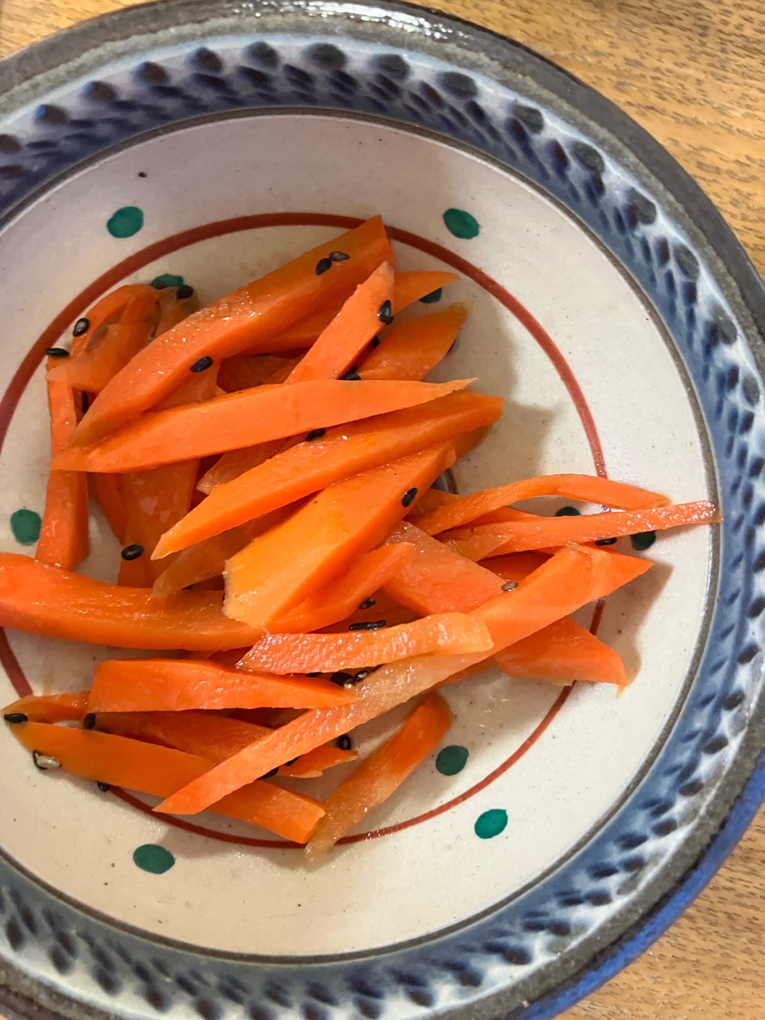 レンチンにんじん副菜