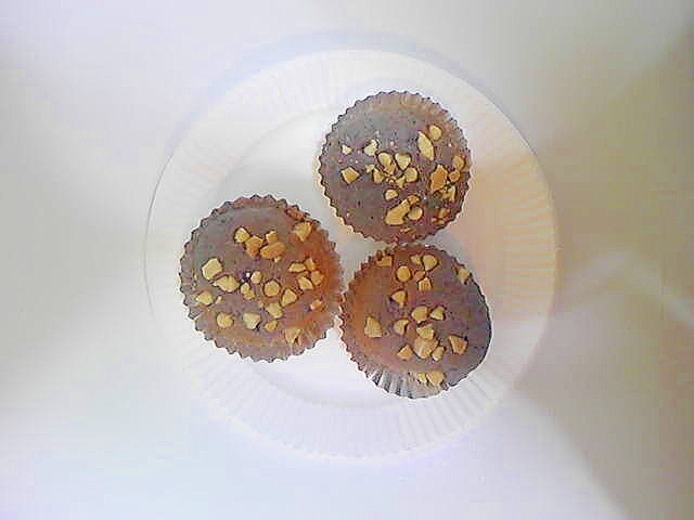 ナッツとチョコのおさつケーキ