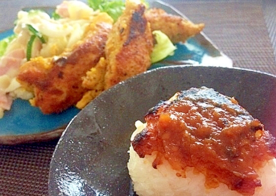 カルディレシピ☆焼きおにぎり「焼きおにぎりみそ」