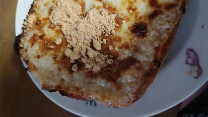 朝食・おやつに！　きな粉クリームチーズトースト