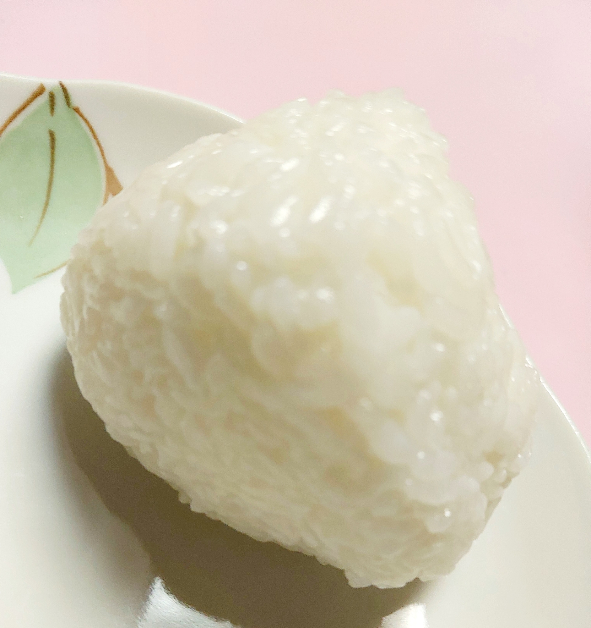 たくあん&枝豆おにぎり