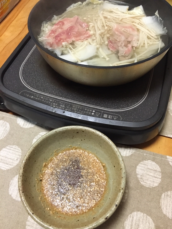 豚肉のしゃぶしゃぶ