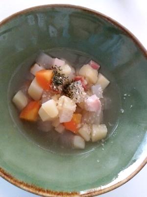 簡単！コロコロ根菜スープ