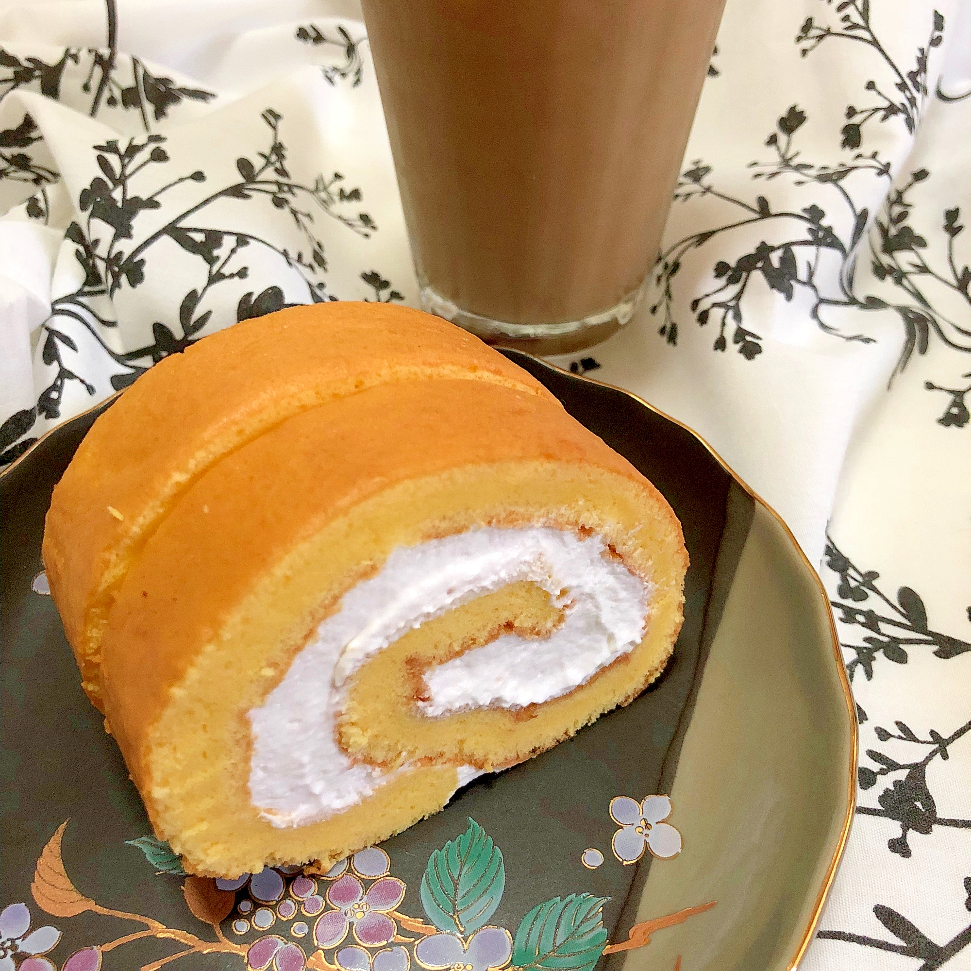 豆乳ホイップクリーム ロールケーキ ♪