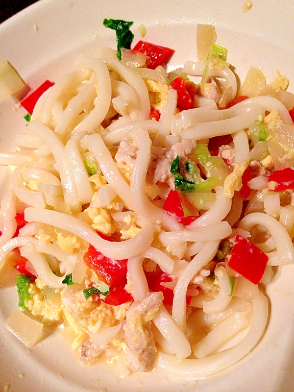 幼児食☆カラフルうどん